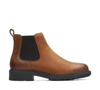 Clarks Orinoco2 Lane Womens Chelsea Boots 4 UK Brown Snuff Nubuck