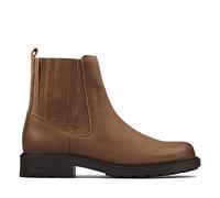 Clarks Orinoco2 Mid Leather Boots In Brown Snuff