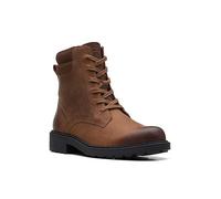 Clarks Orinoco2 Spice Brown Lace-Up Boots Brown