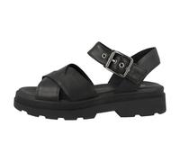 Clarks Orinoco3 Cross Womens Black Leather, 8