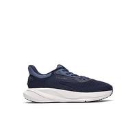 Clarks Pace Move Navy Womens trainers 8646-04D in a Plain Textile in Size 8