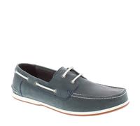 Clarks Pickwell Sail G Fit Navy Leather Men's Casual Boat Shoes