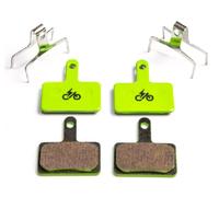 Clarks Cycle Systems E-VRS E-Bike Disc Brake Pads, Semi-Metallic, E-VRS811 Compatible with Clarks/Tektro/Shimano/TRP, 2 Pairs (4pcs)