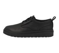 Clarks Men's Polden Lace Derby, Black Leather, 7.5 UK