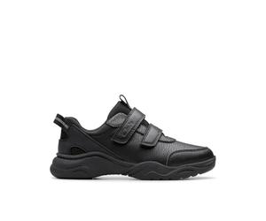 Clarks Premium Boy's Feathershine K Sneaker