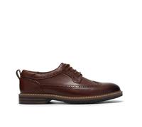 Clarks Aldwin 2 Limit Tan Leather Mens Brogues 2010-77G in a Plain Leather in Size 12