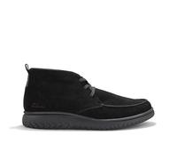 Clarks Premium Men's RelaxLite Moc Chukka Boot, Black SDE, 7.5 UK