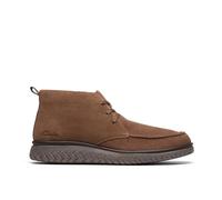Clarks Premium Men's RelaxLite Moc Chukka Boot, Cola Suede, 12 UK
