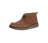 Clarks Premium Men's RelaxLite Moc Chukka Boot, Cola Suede, 8 UK