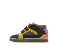 Clarks Premium Oslo Play K, Grey Combi, 9 UK Child