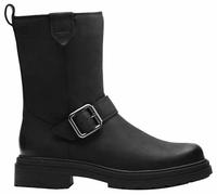 Clarks Premium Women's Orinoco3 Bay Combat Boot, Black Leather, 5.5 UK