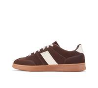 Clarks Seco Speed Brown Suede Womens trainers 3219-74D in a Plain Suede Leather in Size 4