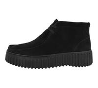 Clarks Premium Women's Torhill Moss Combat Boot, Black SDE, 5 UK