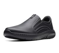 Clarks Pro Step Mens Wide Fit Slip On Shoes 9 Black