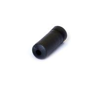 CLARKS Y2029DP Push-To-Fit 2P Brake Cable Ferrule Plastic, 150 Pieces, Black