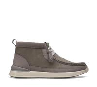 Clarks Race Lite Wally Nubuck Boots In Grey Standard Fit Size 8