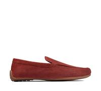 Clarks Reazor Plain, Men’s Loafers, Red (Red Suede Red Suede), 7 UK (41 EU)
