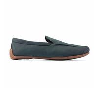 Clarks Reazor Plain Mens Navy Blue Shoes Nubuck Leather - Size UK 8