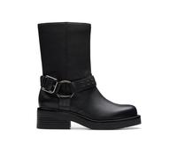 Clarks Women's Rebelle Up Leather Biker Boots - UK 6