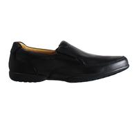 Clarks Recline Free Mens Black Shoes Leather - Size UK 6