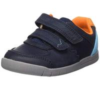 Clarks Rex Quest T Boys Infant Shoes 4 UK Child Navy Combi