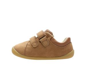 Clarks Roamer Craft T Childrens Tan Leather, 5