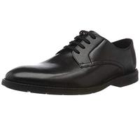 Clarks Ronnie Walk Leather Shoes In Black Standard Fit Size 7