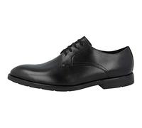 Clarks Ronnie Walk, Men’s Derby, Black (Black Leather), 8.5 UK (42.5 EU)