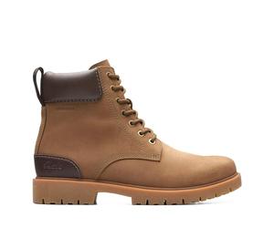 Clarks Rossdale Hi GTX Mens Boots 9 Dark Sand
