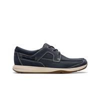 Clarks Mens Sailview Lace -, Navy Nubuck, 8 UK