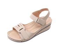 clarks sandals for women,Sandals for Women Orthopedic Open Toe Walking Slide with Arch Support Plantar Fasciitis Relief Mid Wedge Sandal Summer Walking Shoes Platform Hiking Slippers