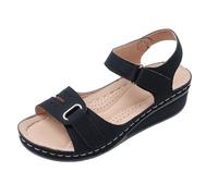 clarks sandals for women,Sandals for Women Orthopedic Open Toe Walking Slide with Arch Support Plantar Fasciitis Relief Mid Wedge Sandal Summer Walking Shoes Platform Hiking Slippers