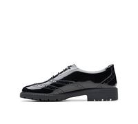 Clarks Girl's Scala Bright Y Mocassins, Black Black Pat Black Pat, 3 UK