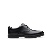 Clarks Scala Loop Youth Black Leather Derby Shoes | Size: 3.5-Standard Fit Clarks Black 3.5-Standard Fit