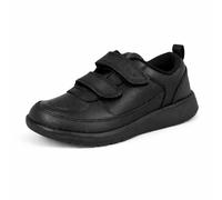 Clarks Scape Flare K Childrens Black Leather, 11.5