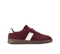 Clarks Men's Seco Speed Burgundy Suede Trainers in Red | Size: 6-Standard Fit Clarks Red 6-Standard Fit