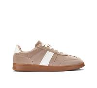 Clarks Seco Speed Light Brown Suede Trainers Brown 6-Standard Fit