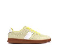 Clarks Seco Speed Light Green Suede Trainers Green 4-Standard Fit