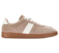 Clarks Seco Speed Taupe suede Womens trainers 8740-74D in a Plain Suede in Size 5