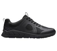 Clarks Originals Selva Edge Y Trainers - Youth Black Lace-Up Wide Fit - UK 3