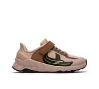 Clarks Selva Lane Kid Beige Combination Trainers, Riptape | Size: 1.5-Wide Fit Clarks Beige 1.5-Wide Fit