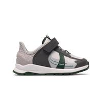 Clarks Selva Lane Toddler Grey/Green Trainers, Riptape in Grey | Size: 5-Wide Fit Clarks Grey 5-Wide Fit