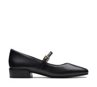 Clarks Women's Seren 30 Buckle Black Leather Mary Jane | Size: 6.5-Standard Fit Clarks Black 6.5-Standard Fit