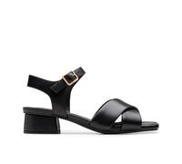 Clarks Serina35 Cross Sandal BLACK SIZE 5