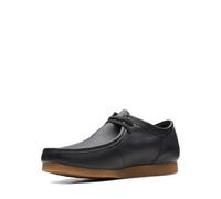 Clarks Men's Shacre Ii Run Oxford, Black Leather, 12 UK