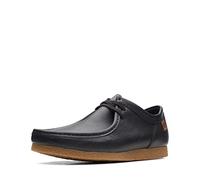 Clarks Men's Shacre Ii Run Oxford, Black Leather, 6.5 UK