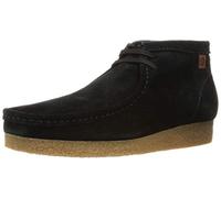 Clarks Shacre Wallabee Boot, mens Chukka, Black (Black Suede), 6 UK (39.5 EU)