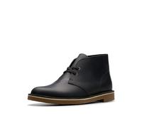 Clarks Shepton Mens Black Leather, 7.5