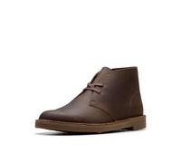 Clarks Shepton Mens Dark Brown Lea, 6