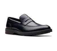 Clarks Men's Aldwin Step, Black Leather, 9.5 UK